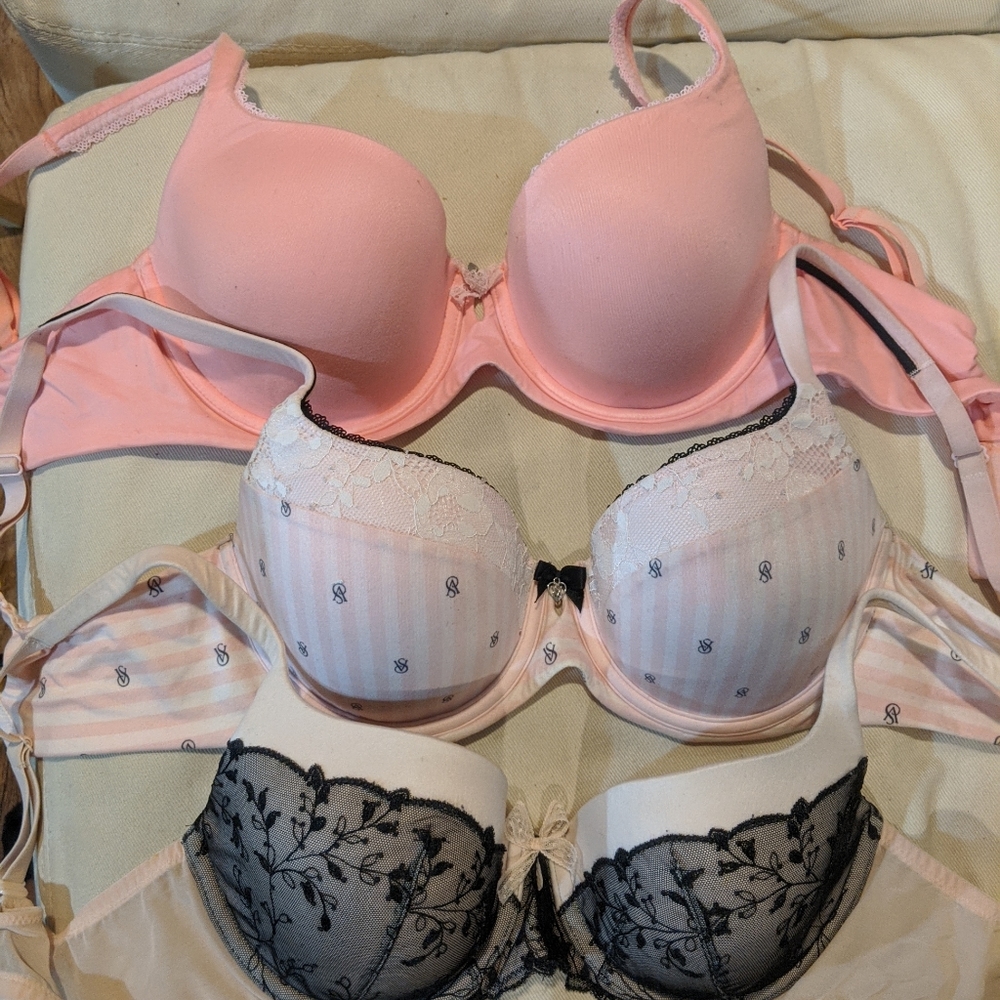 3 bras from Victoria Secret